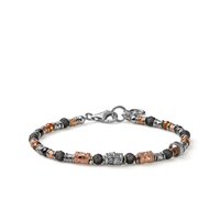 Bracciale Maria Cristina Sterling Uomo SIENA in Argento Agata G4006/19 - G4006/19